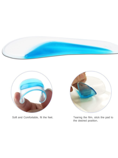 Silicone Gel Arch Support Insoles