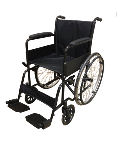 Economy Self Propelled Steel Wheelchair