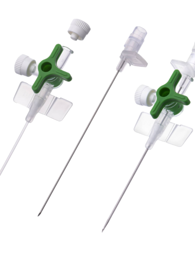 I.V. Cannula With Wing With Port With 3 Way Stop Cock