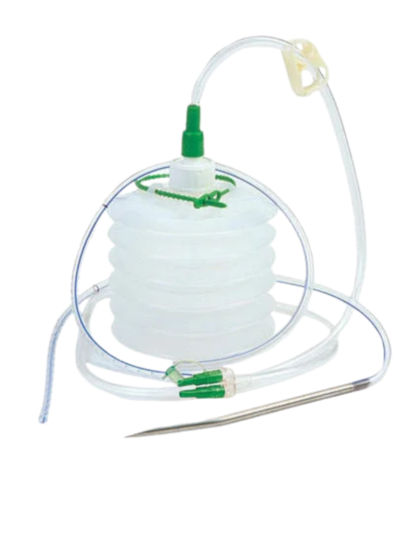 Close Wound Suction Unit With 2 Catheter